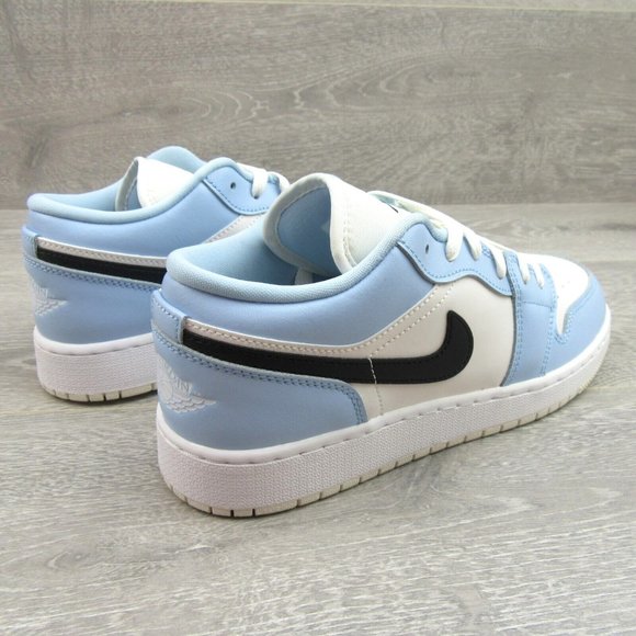 Jordan 1 Low Ice Blue GS Size 6.5Y / Womens Size 8 Sneakers NEW - Picture 7 of 15